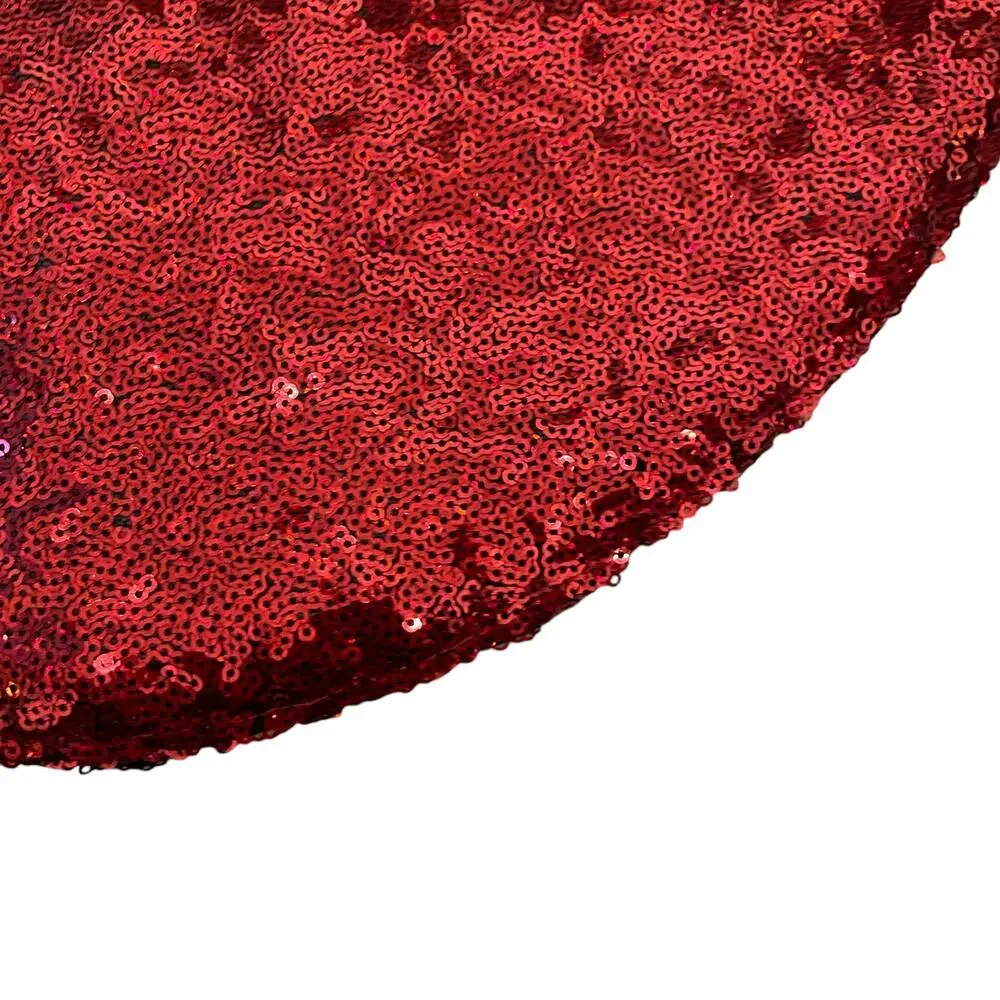 NEW Isaac Mizrahi Valentine’s Red Sequin LIPS Placemats Set Of 2